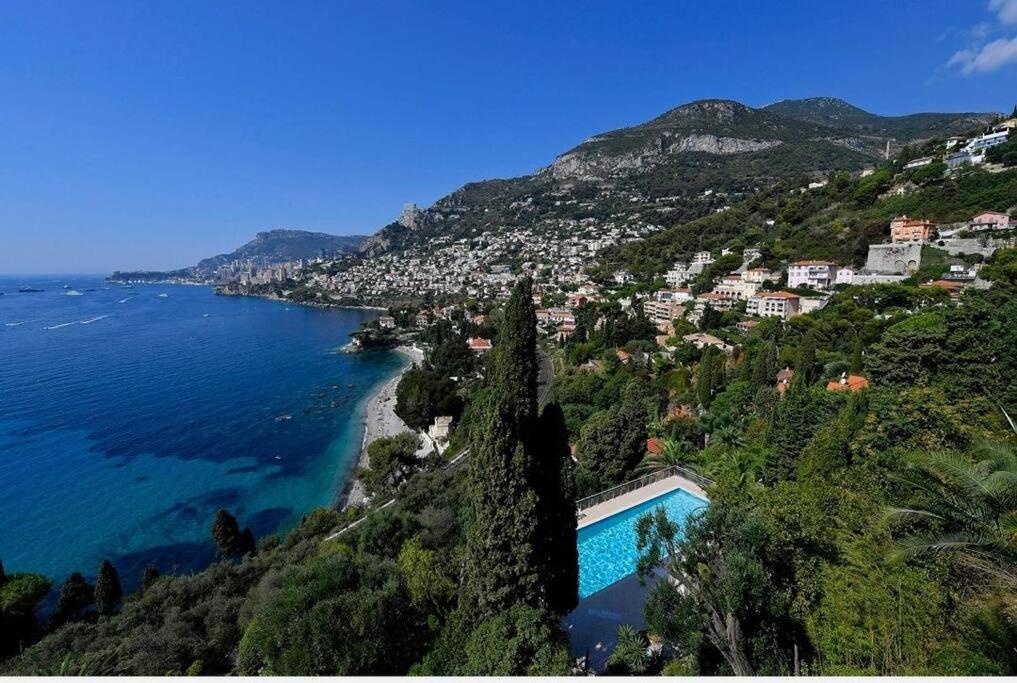 Grand Bleu, Appartamento Vista Mare E Monaco โรกบรูน-กัป-มาร์แต็ง ภายนอก รูปภาพ