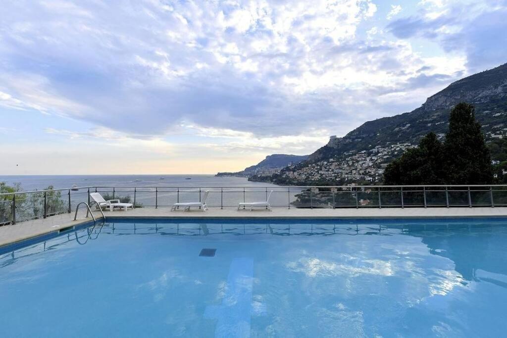 Grand Bleu, Appartamento Vista Mare E Monaco โรกบรูน-กัป-มาร์แต็ง ภายนอก รูปภาพ